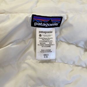 Patagonia girls down vest